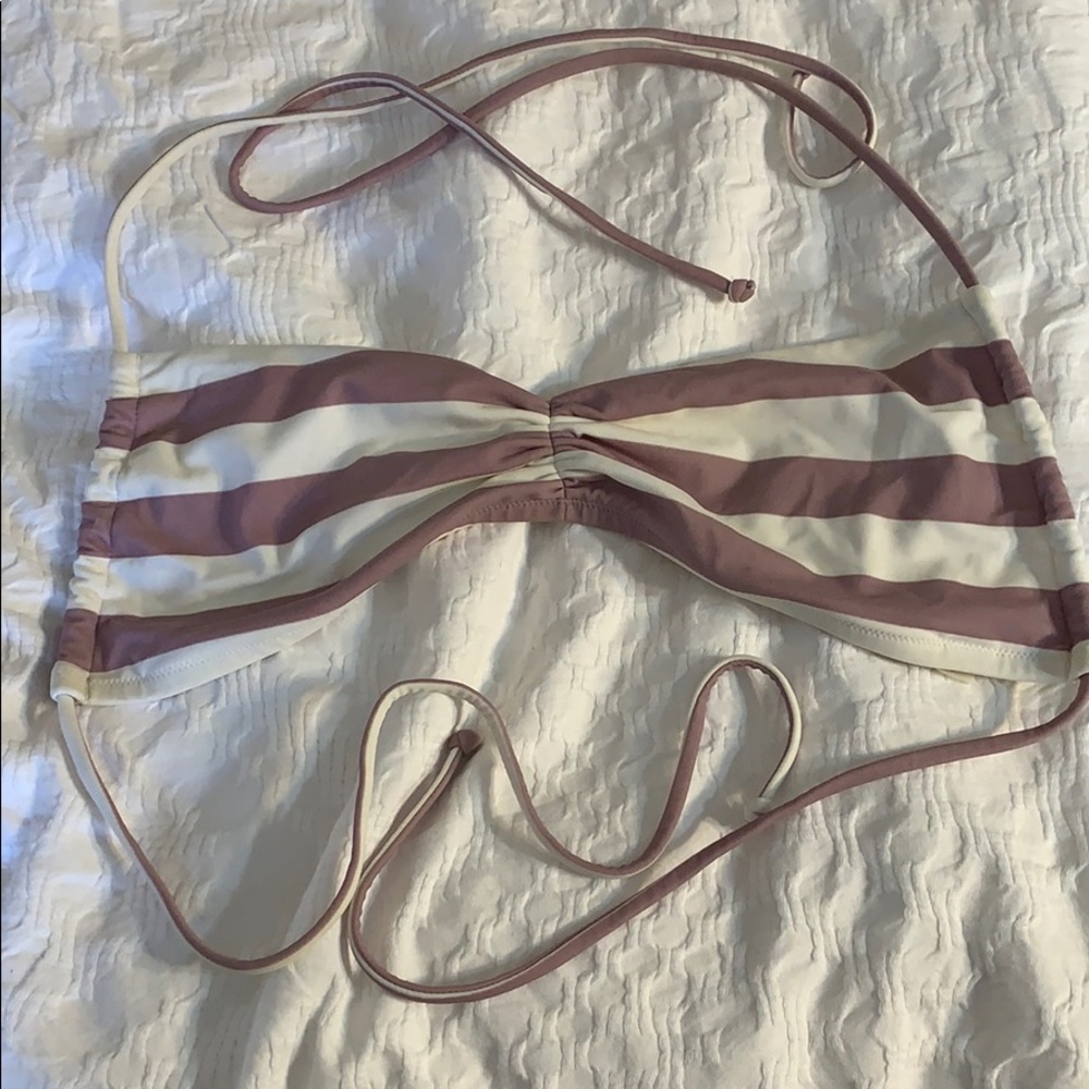 Victoria Secret Stripes Bikini Top